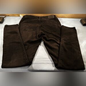 Levi's Women's Skinny Jeans - Dark Brown